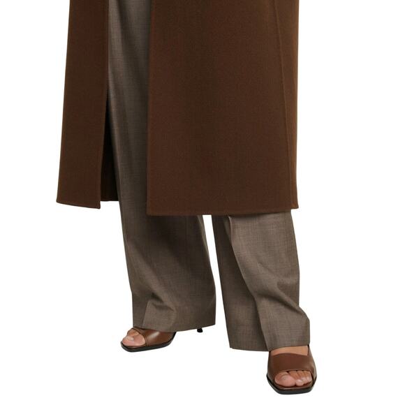 The Row Lauren Mule Sandals Leather Heeled Square Toe MISMATCHED Sizing 8 / 7.5 - Picture 2 of 11